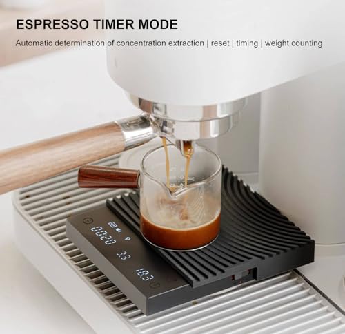 Black Mirror Basic 3 Coffee Scale with Timer