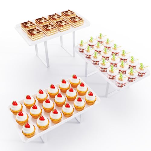 3 Pieces Cupcake Stand Holder (162 Count)