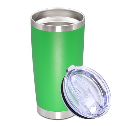 20oz Tumbler Stainless Steel Tumbler Coffee Tumbler with Lid Green