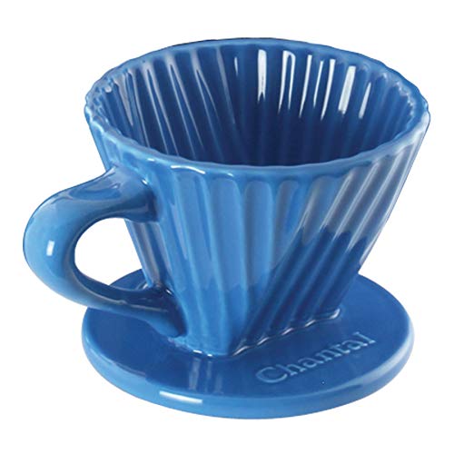 Lotus ceramic pour over coffee dripper