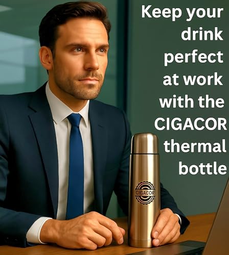 CIGACOR Stainless Steel Insulated Bottle