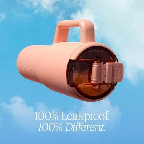 Müv 35oz 100% Leak Proof Insulated Coffee Mug with Handle & Lid