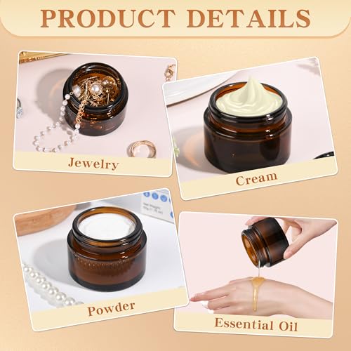 Glass Jars with Lids (24 Count)