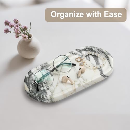 Natural Marble Vanity Tray