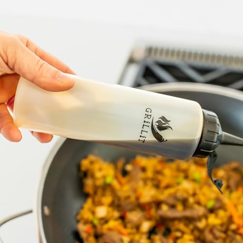 Silicone Basting Brush & BBQ Sauce Bottle
