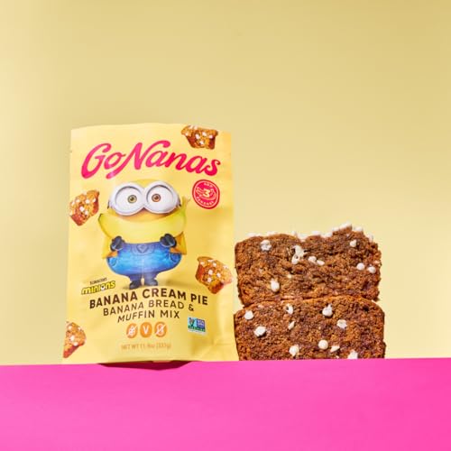 Minions Banana Cream Pie Banana Bread & Muffin Mix (23.8 Ounce)