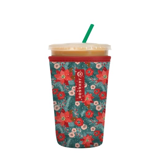 JavaSok Iced Coffee & Cold Soda Insulated Neoprene Cup Sleeve