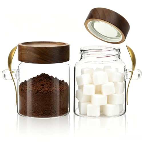 10 oz Glass Jars Set of 2
