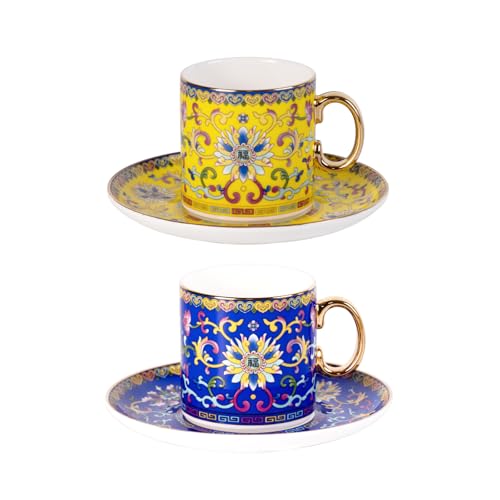 Tea Cup and Saucer (2 Count)