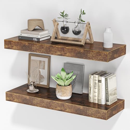 Floating Shelves for Wall (2 Count)