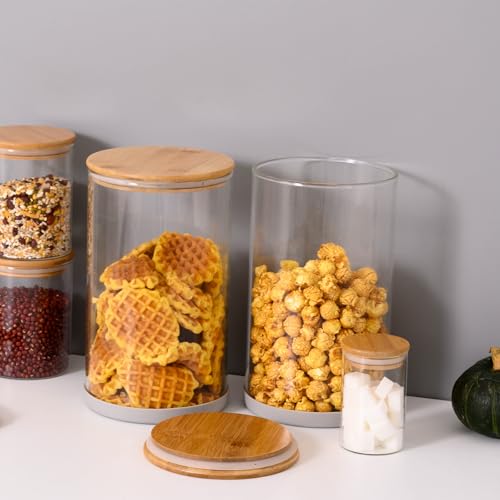 32oz Glass Food Storage Jars (4 Count)