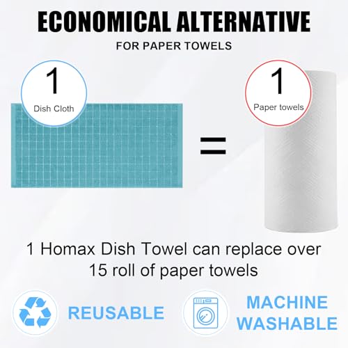 100% Cotton Terry Kitchen Towels (8 Count)