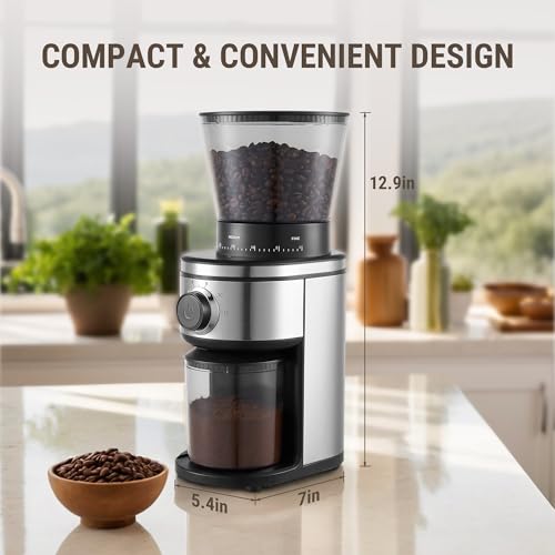 Conical Burr Coffee Grinder Electric