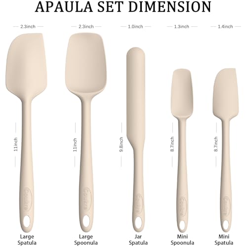 Silicone Spatula Set of 5