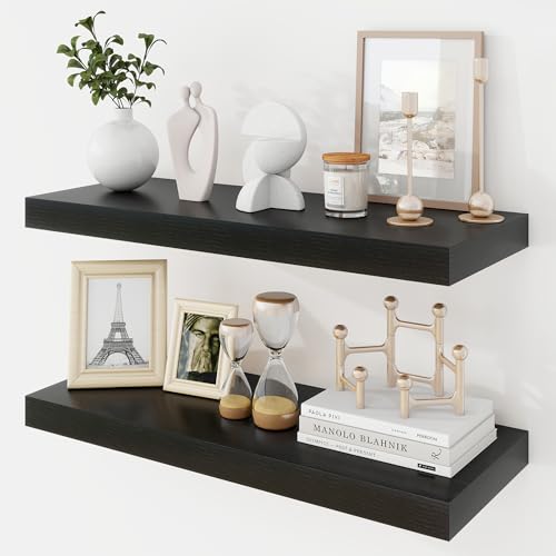 24 Inch Floating Shelves (2 Count)