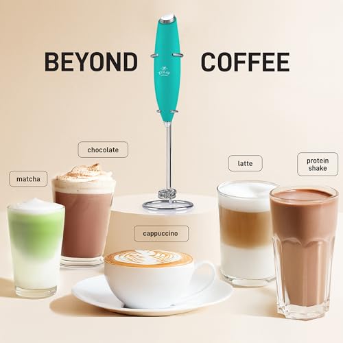 Powerful Milk Frother Wand With Duracell Batteries
