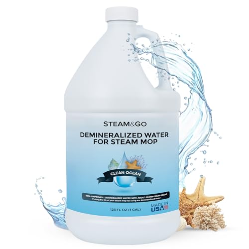 Steam & Go Demineralized Water for Steam Mop (128 Fl Oz)
