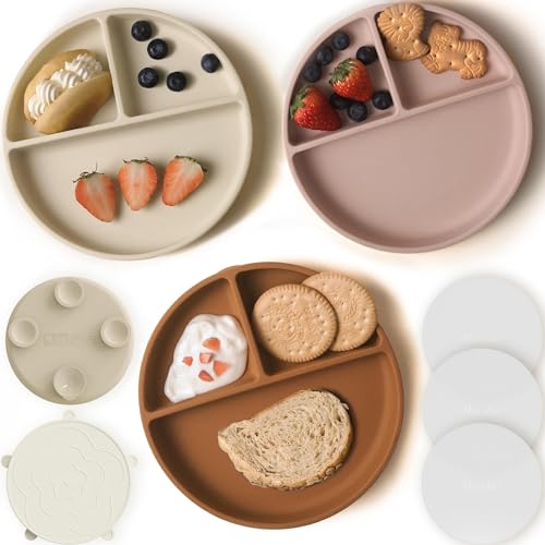 Suction Plates for Baby (3 Count)