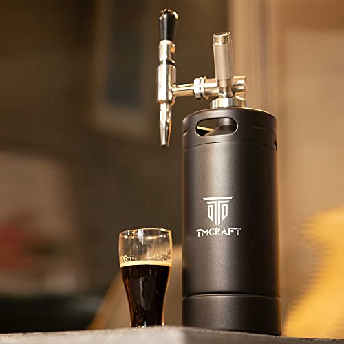 128oz Nitro Cold Brew Coffee Maker with Stout Creamer Faucet