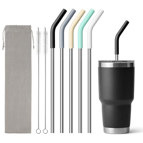 Metal Straws for 30 oz Yeti Tumbler