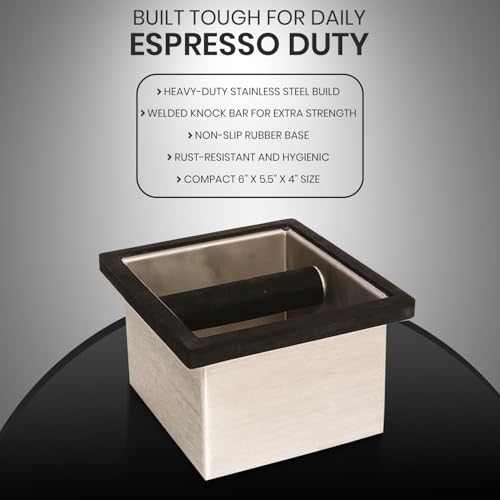 Espresso Grounds Knock Box