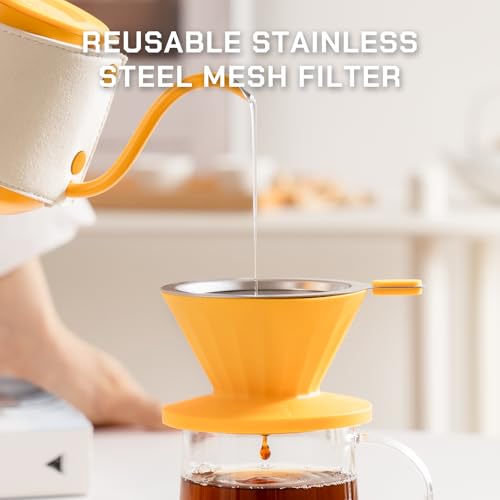 Pour Over Coffee Maker Set