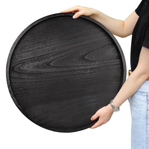 Round Ottoman Table Tray Round