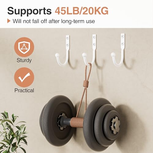 6 Pack Wall Hooks (6 Count)