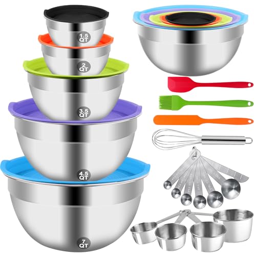 Mixing Bowls with Lid Set