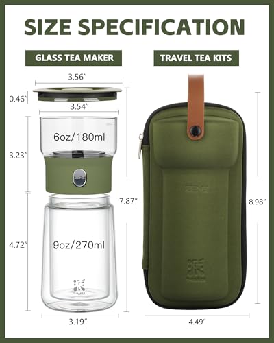 Modern Glass Infuser Teapot