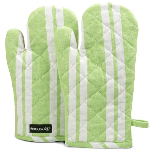 Oven Mitts Heat Resistant Kitchen Gloves (2 Count)