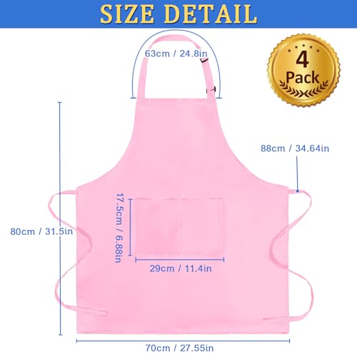 4 Pack Chef Apron (4 Count)
