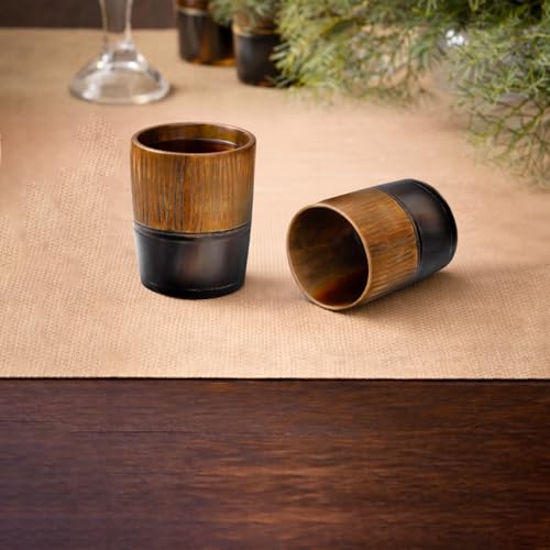 Viking Horn Shot Glasses Set of 4 (4 Count)