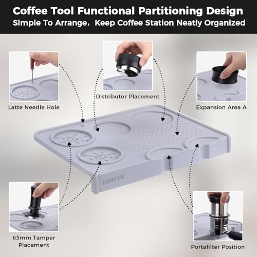 Silicone Espresso Tamping Mat for Barista Espresso Machine