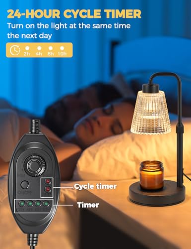 Candle Warmer Lamp with Timer