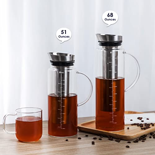 51oz Cold Brew Coffee Maker (51 Count)