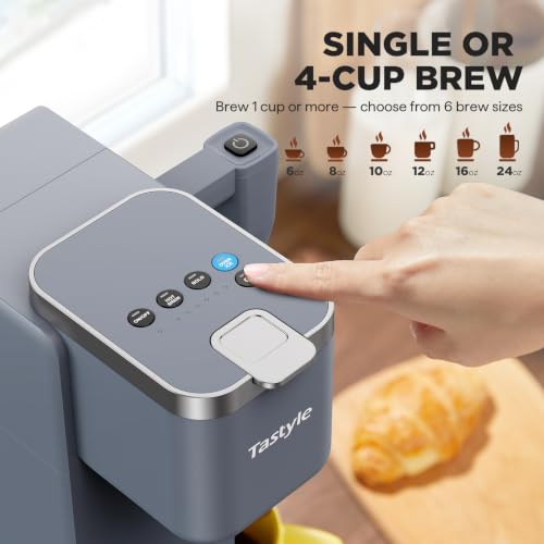Single Serve Coffee Maker with Built