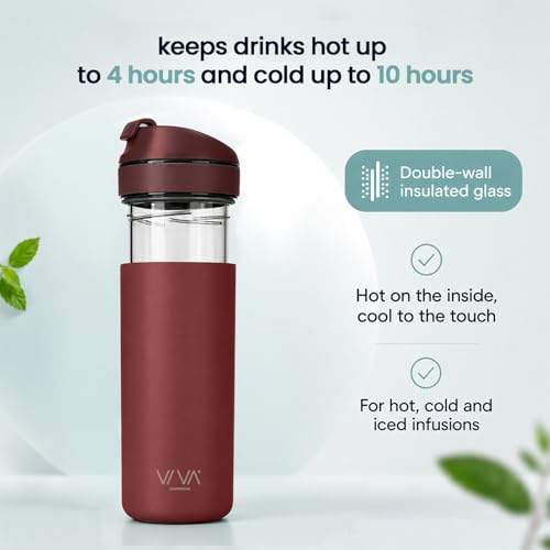 VIVA Recharge Tea Infuser Bottle