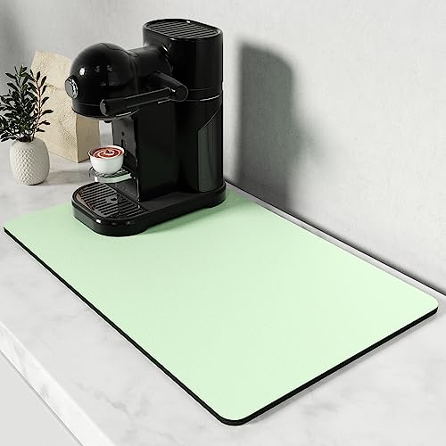 Coffee Mat 12" x 19" Coffee Bar Mats for Espresso Machine Station Accessories and Organizer