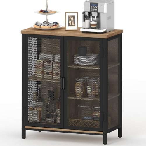 Coffee Bar Cabinet with Storage for Home Kitchen
