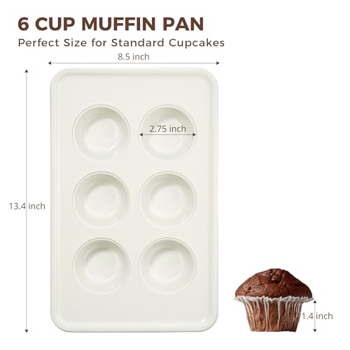 Nonstick Ceramic Muffin Pan
