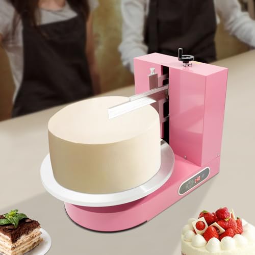 Electric Cake Decorating Machine Cream Coating Spreading Smooth Machine Surface Scraper for 4