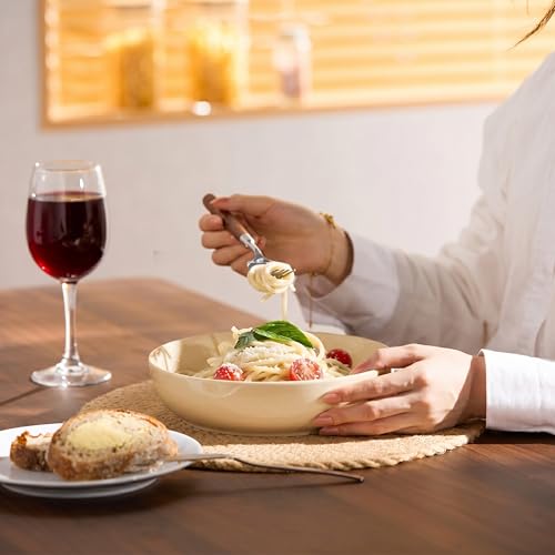 Porcelain Pasta Bowl Set (4 Count)