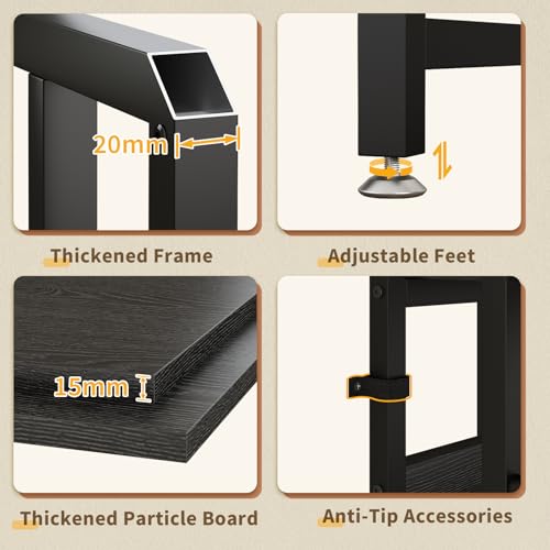 Microwave Stand with Storage