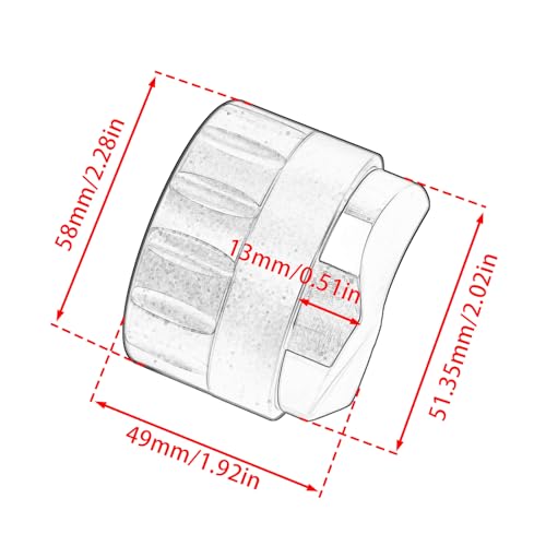 51.35mm Gravity Coffee Distribution Tool