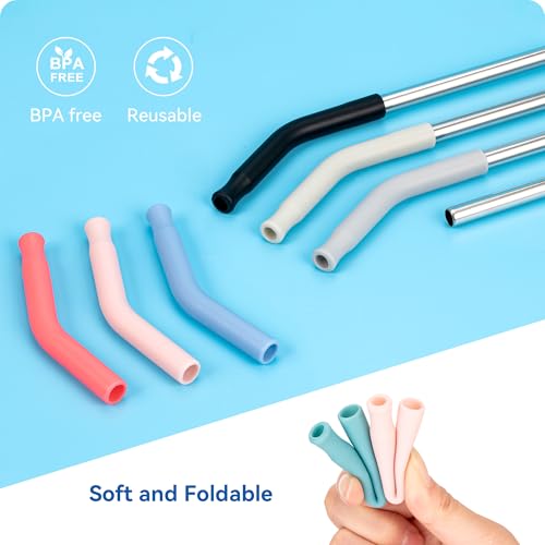 Straight Metal Straws for Stanley 40oz (3 Count)