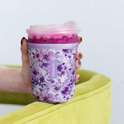 JavaSok Iced Coffee & Cold Soda Insulated Neoprene Cup Sleeve