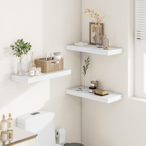 12" Deep Floating Shelves 24x12” Set of 2 (2 Count)
