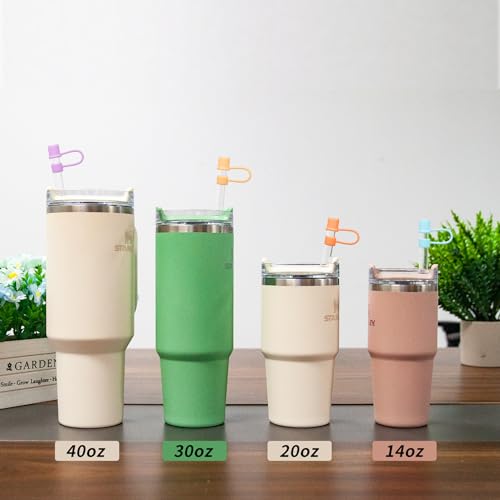 5 Pcs Silicone Straw Covers for Stanley (5 Count)