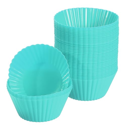 42Pcs Silicone Cupcake Liners (42 Count)